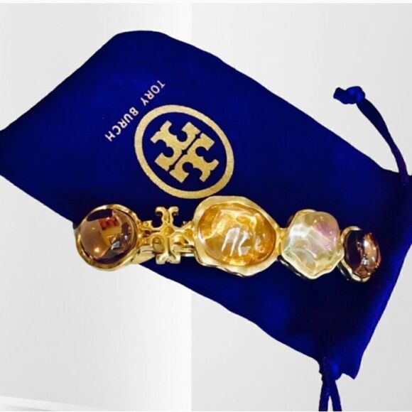 TORY BURCH KIRA HAIR BARRETTE - Picture 4 of 6